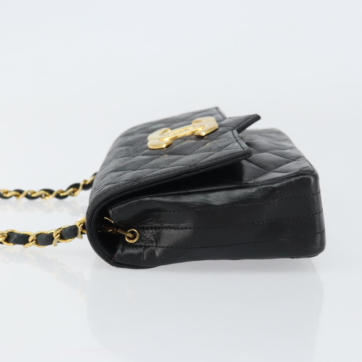 CHANEL Chain Matelasse Bag Nera Originale | Borsa a Catena Oro