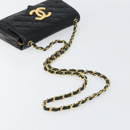CHANEL Chain Matelasse Bag Nera Originale | Borsa a Catena Oro