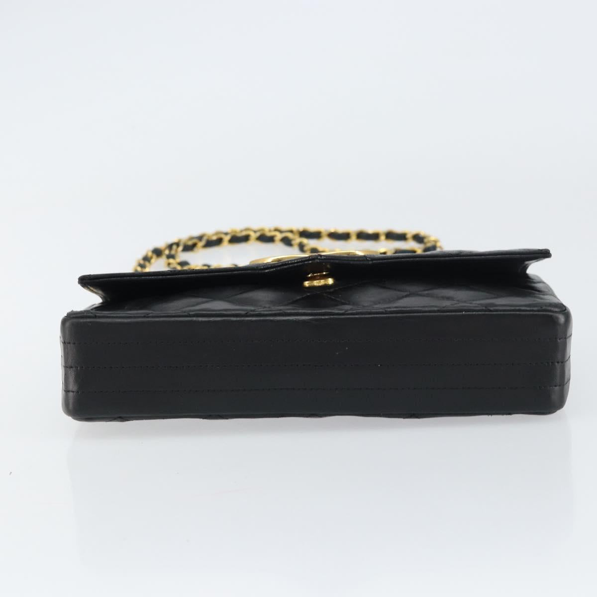 CHANEL Chain Matelasse Bag Nera Originale | Borsa a Catena Oro