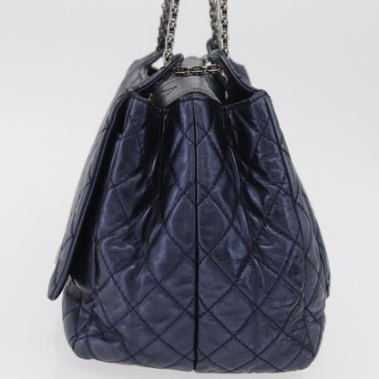 CHANEL Matelasse Chain Bag Blu Originale | Borsa a Catena Argento