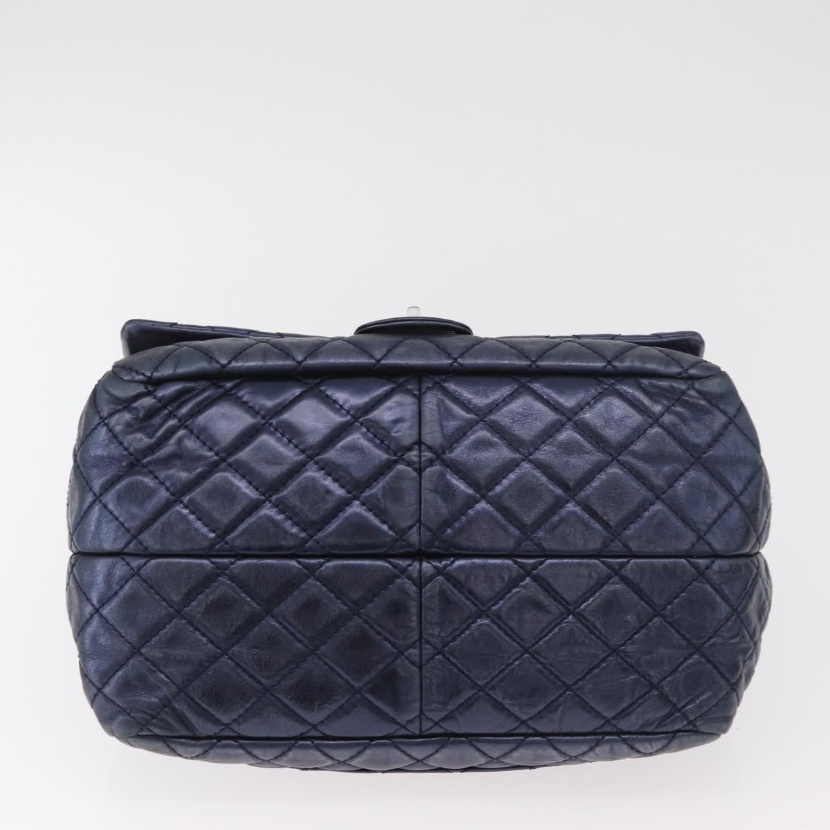 CHANEL Matelasse Chain Bag Blu Originale | Borsa a Catena Argento