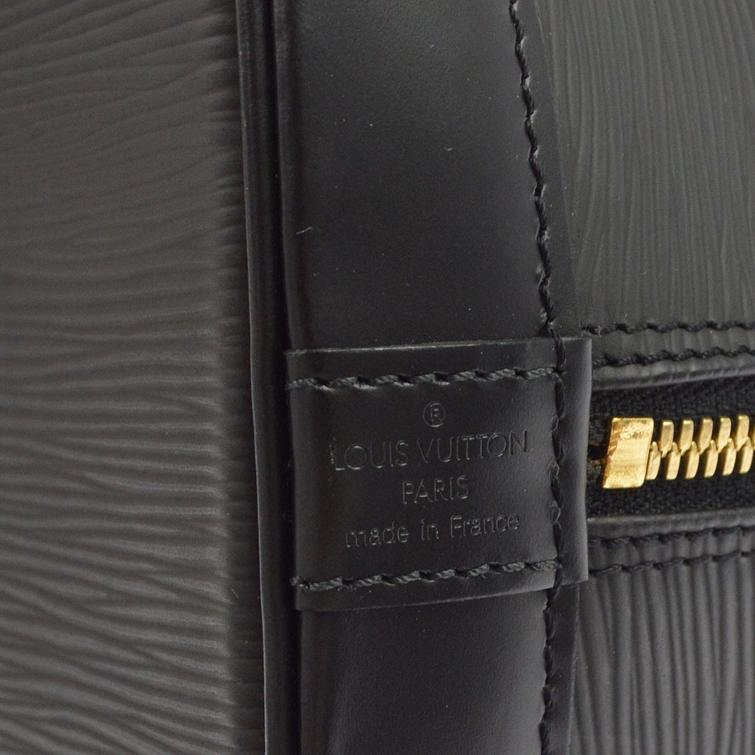Louis Vuitton Alma in Pelle Epi Nera Vintage