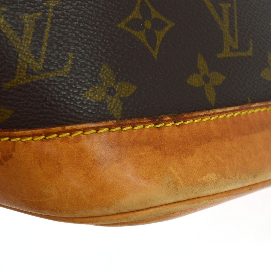 Louis Vuitton Alma in Tela Monogram Marrone Vintage
