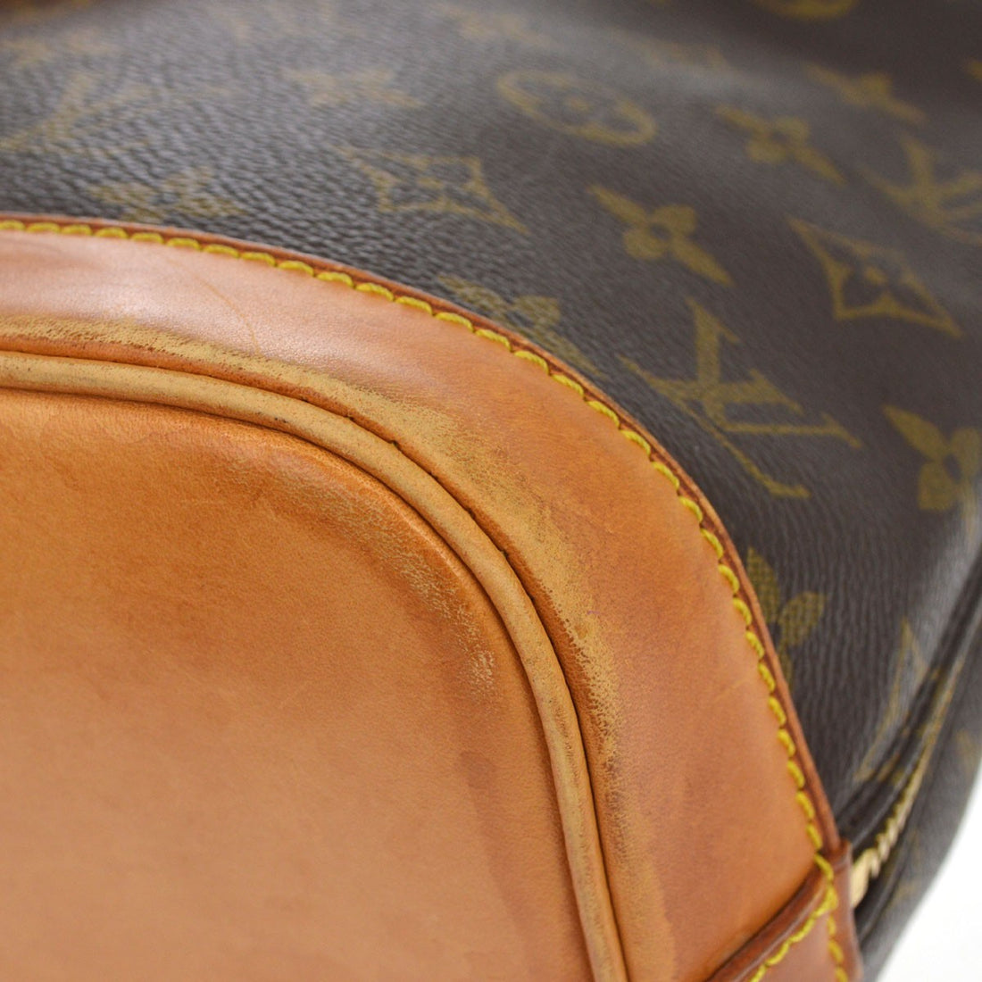 Louis Vuitton Alma in Tela Monogram Marrone Vintage