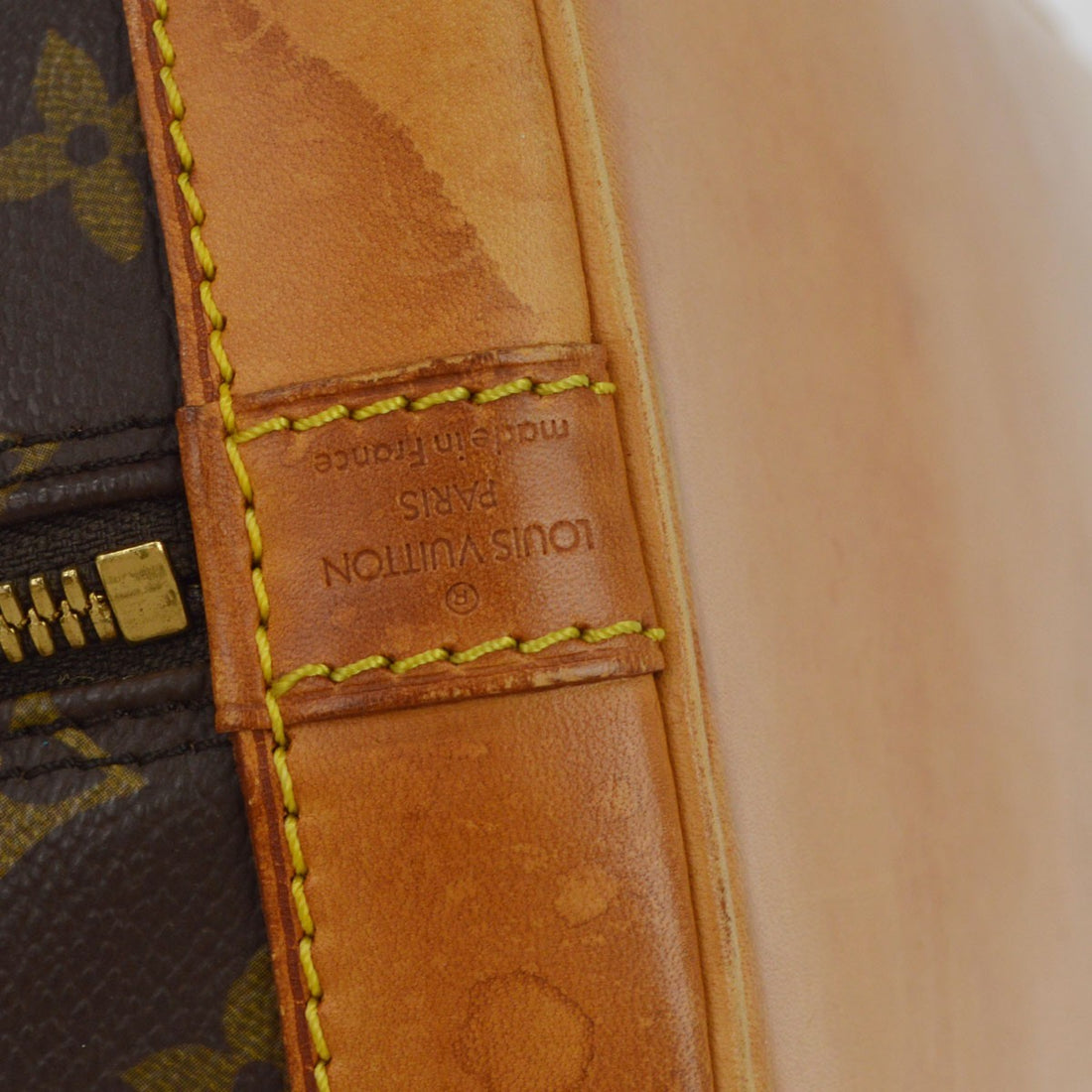 Louis Vuitton Alma in Tela Monogram Marrone Vintage