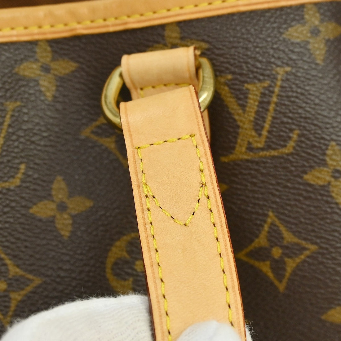 Louis Vuitton Batignolles in Tela Monogram Marrone Vintage