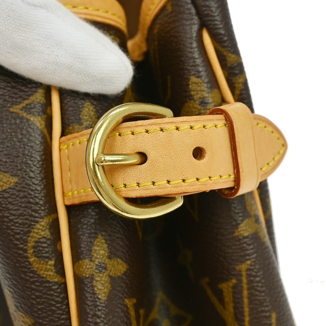 Louis Vuitton Batignolles in Tela Monogram Marrone Vintage