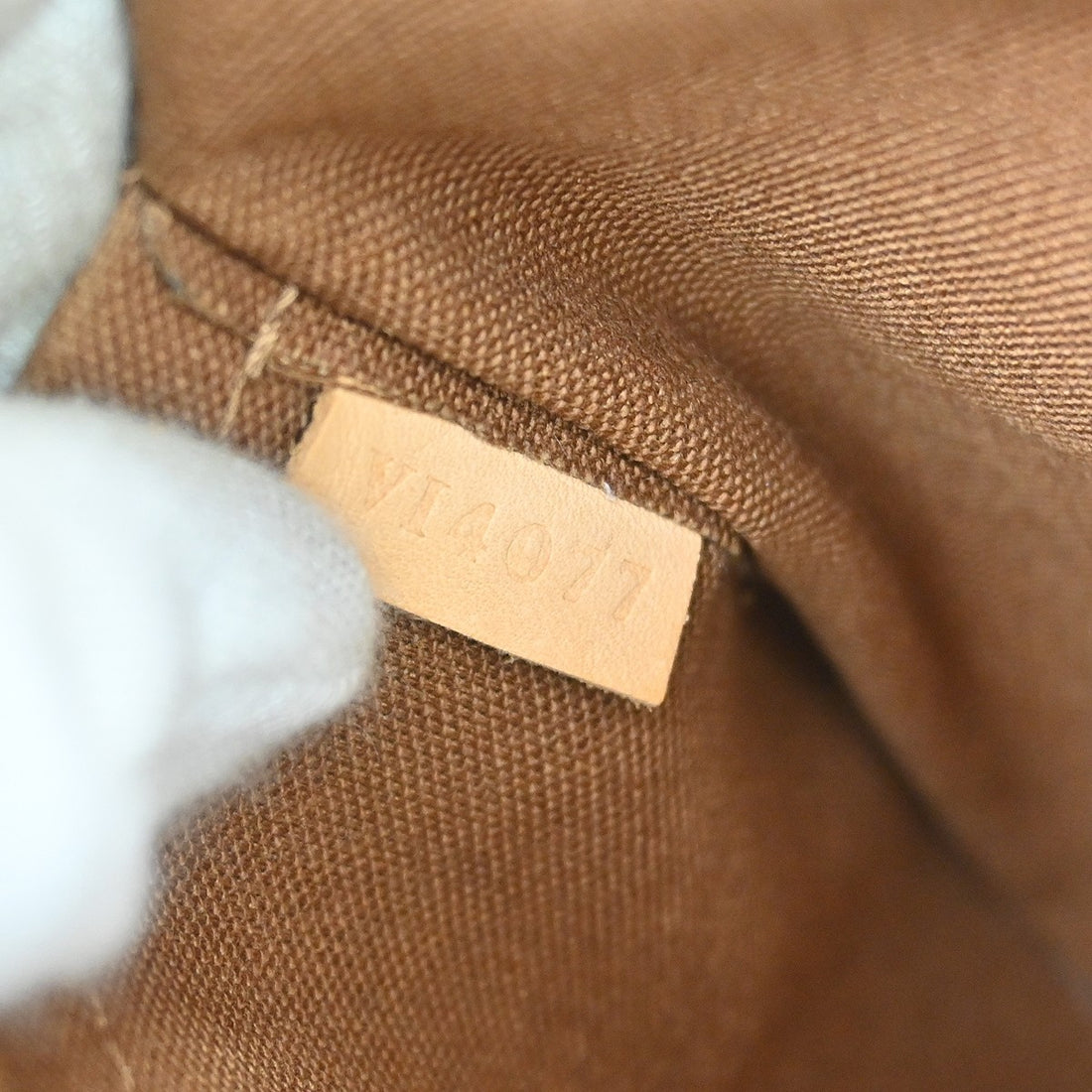 Louis Vuitton Batignolles in Tela Monogram Marrone Vintage