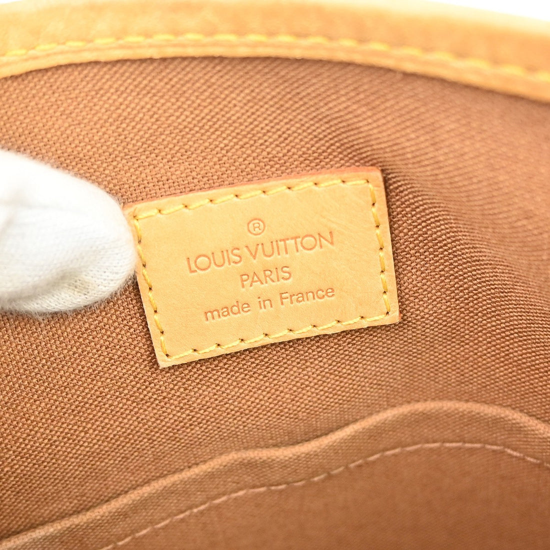 Louis Vuitton Batignolles in Tela Monogram Marrone Vintage