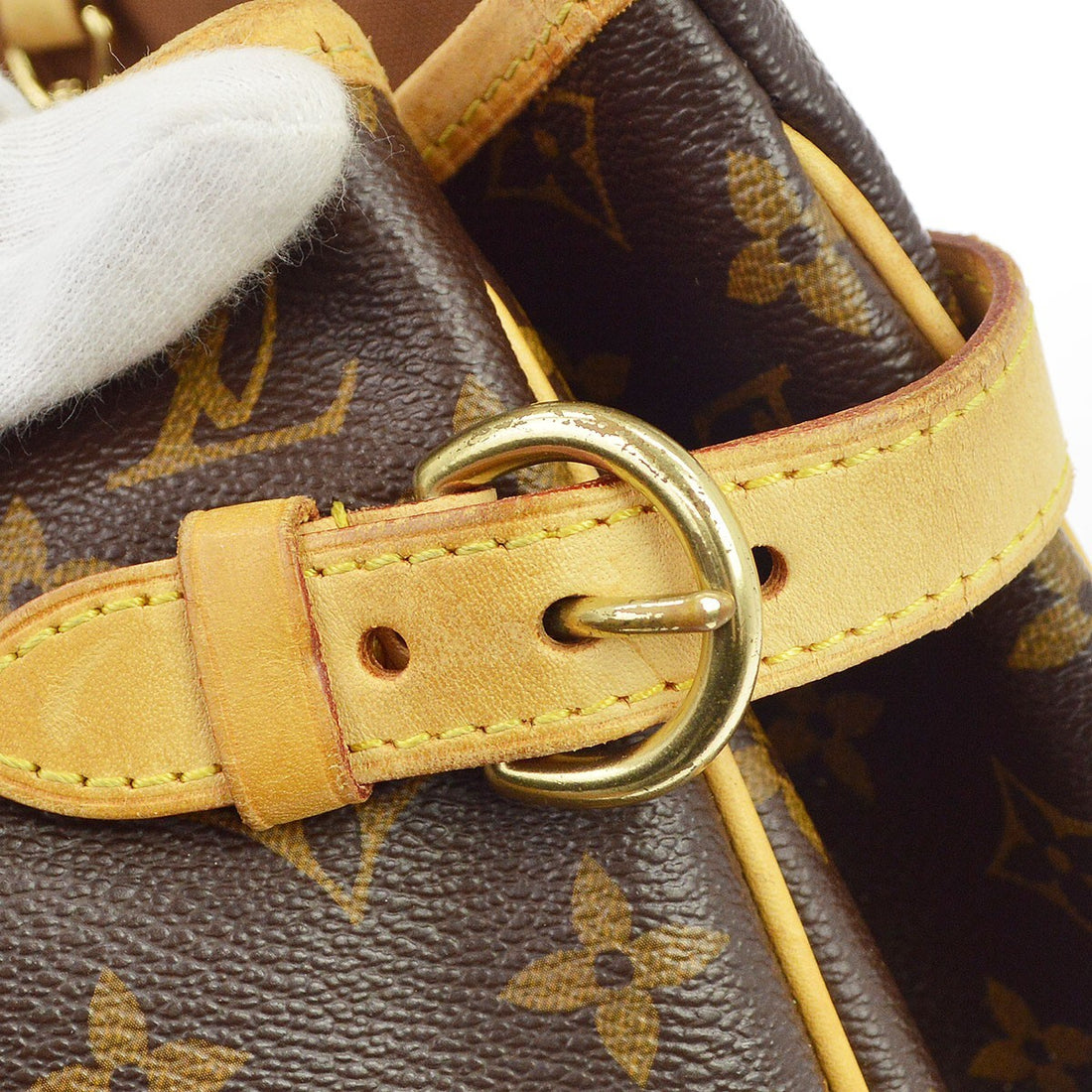 Louis Vuitton Batignolles Vertical in Tela Monogram Marrone Vintage