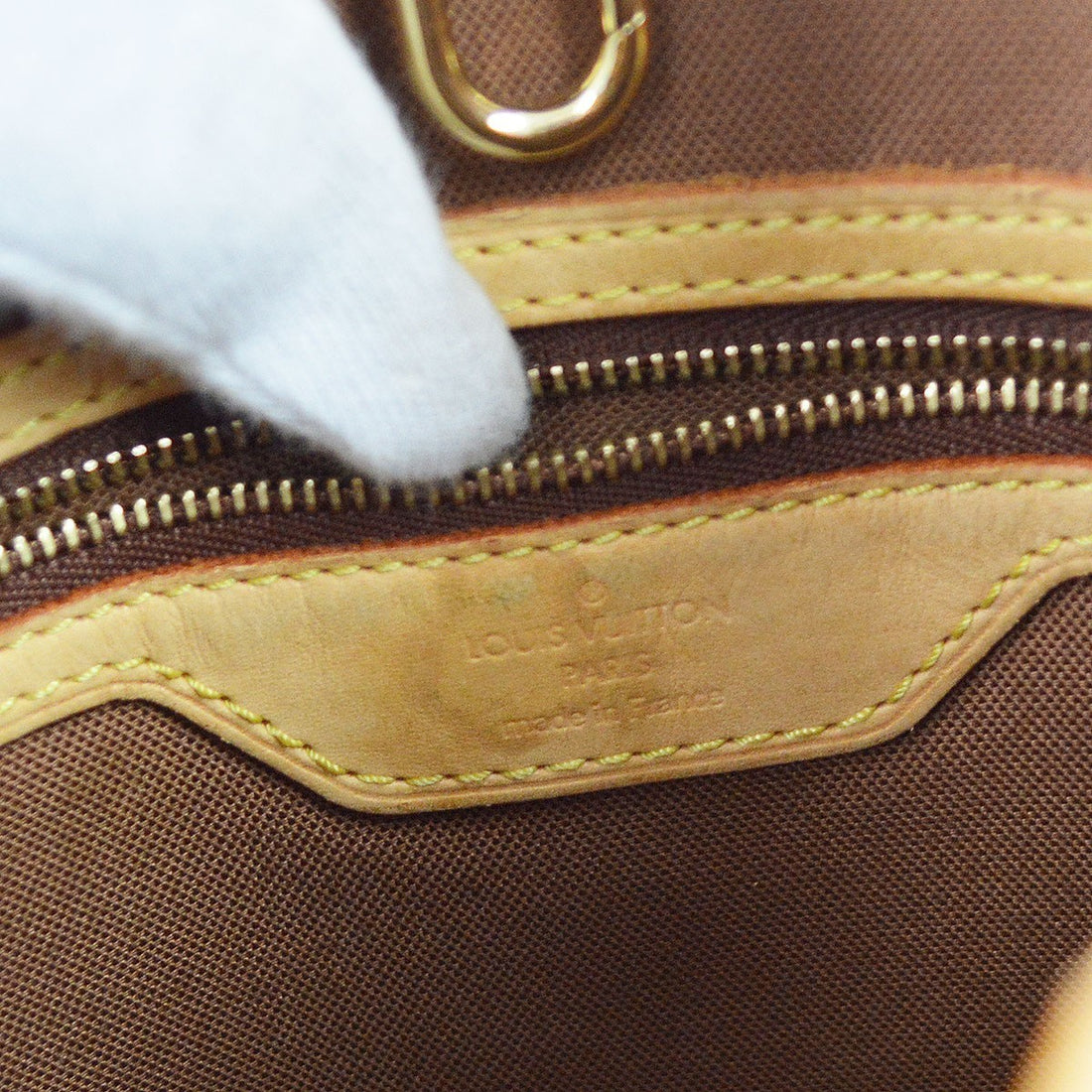 Louis Vuitton Batignolles Vertical in Tela Monogram Marrone Vintage
