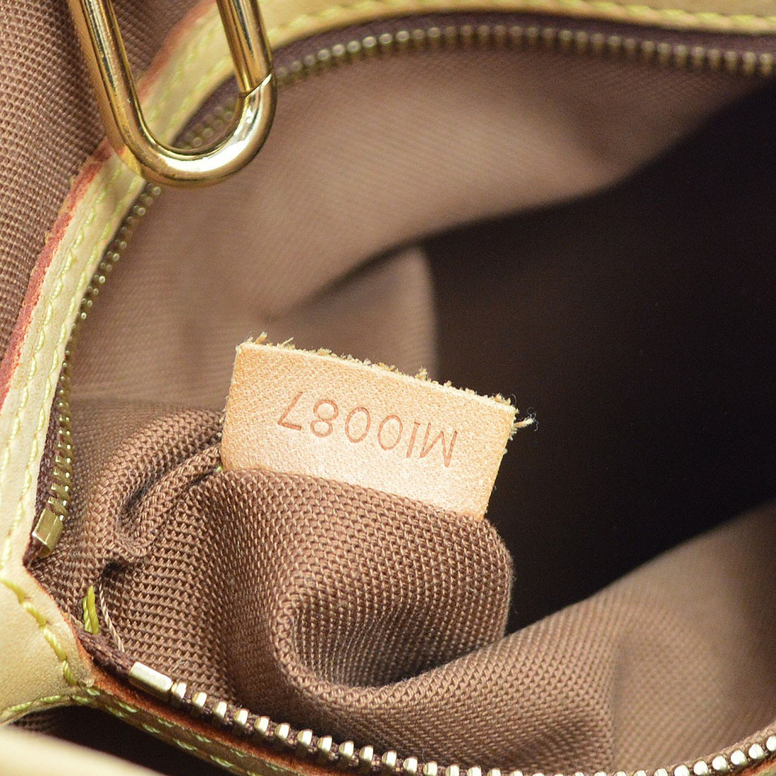 Louis Vuitton Batignolles Vertical in Tela Monogram Marrone Vintage