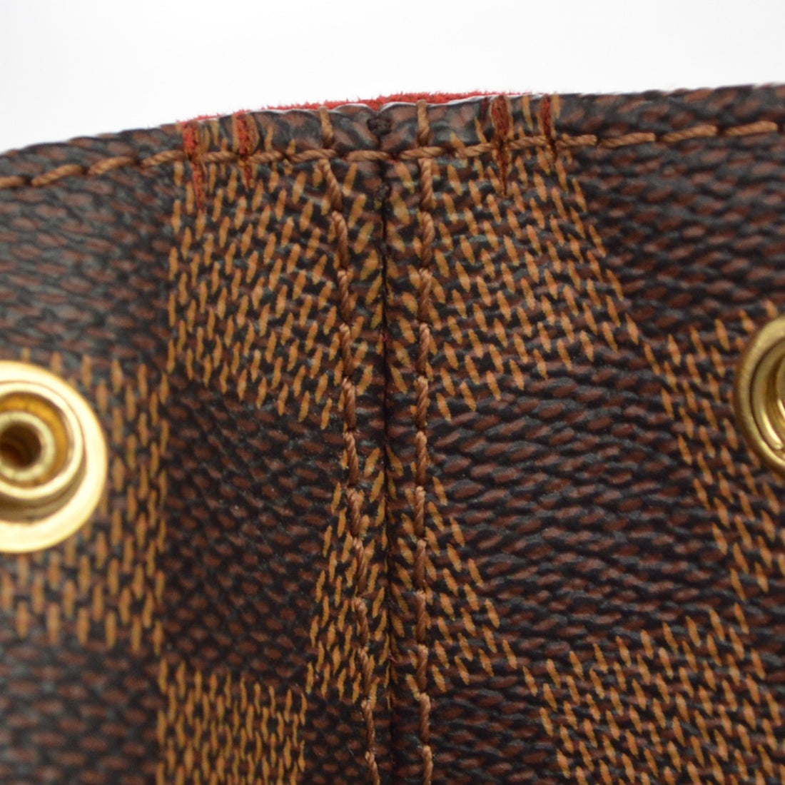 Louis Vuitton Bergamo MM in Tela Damier Ebène Marrone Vintage