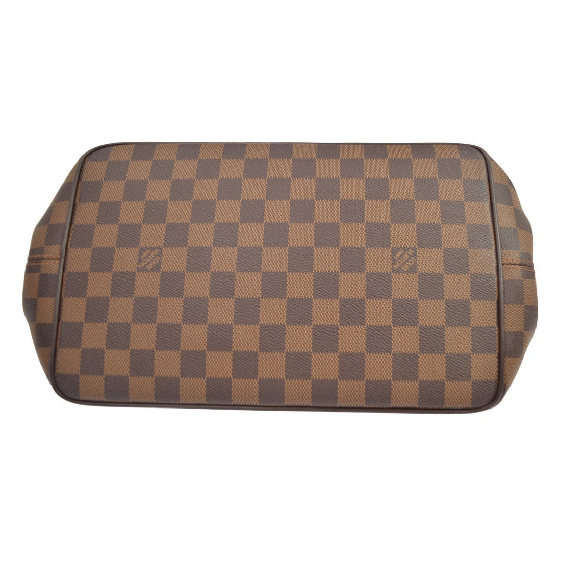 Louis Vuitton Bergamo MM in Tela Damier Ebène Marrone Vintage