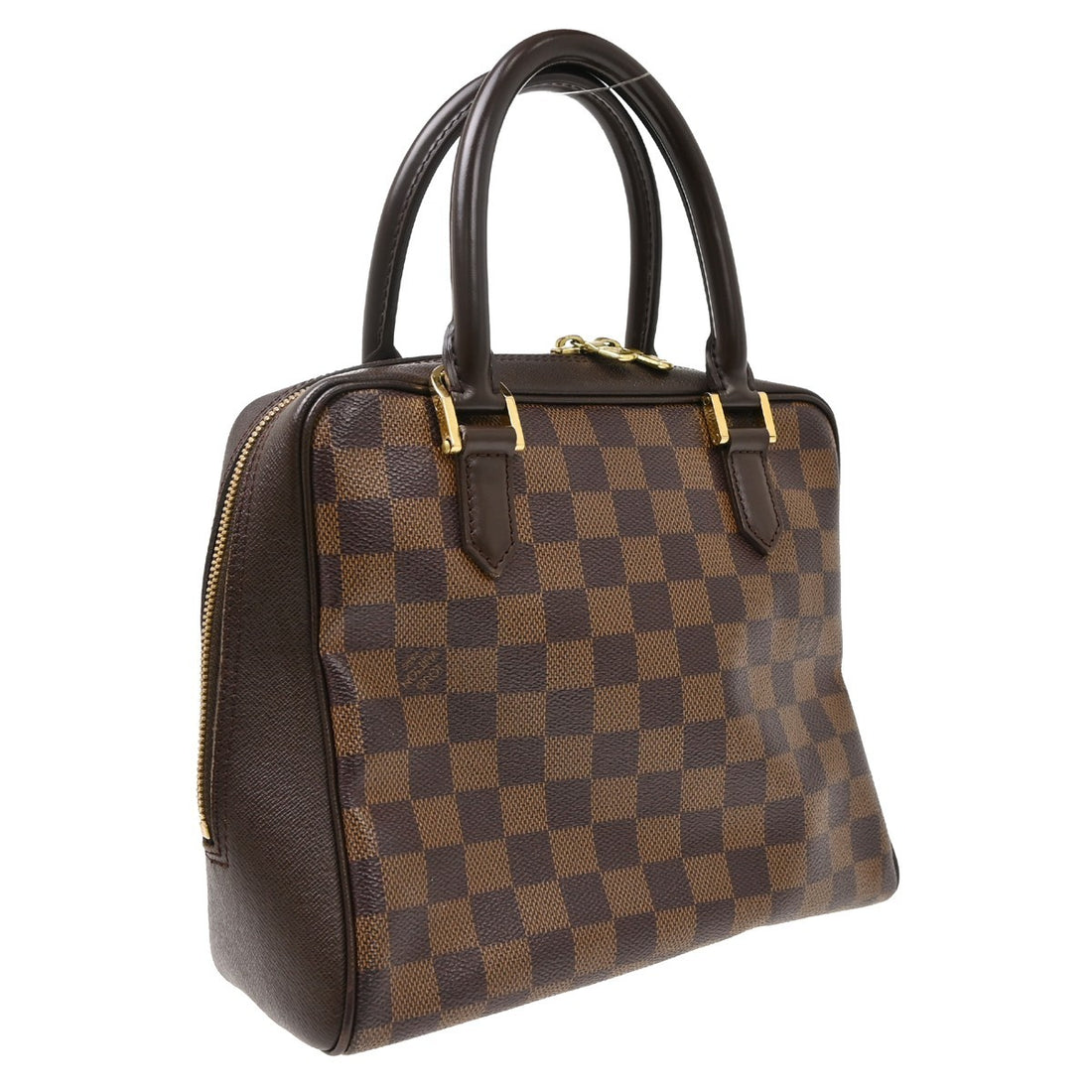 Louis Vuitton Brera in Tela Damier Ebène Marrone Vintage