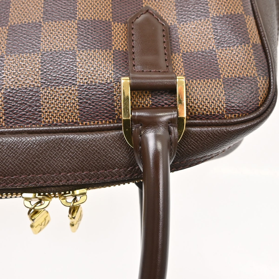 Louis Vuitton Brera in Tela Damier Ebène Marrone Vintage