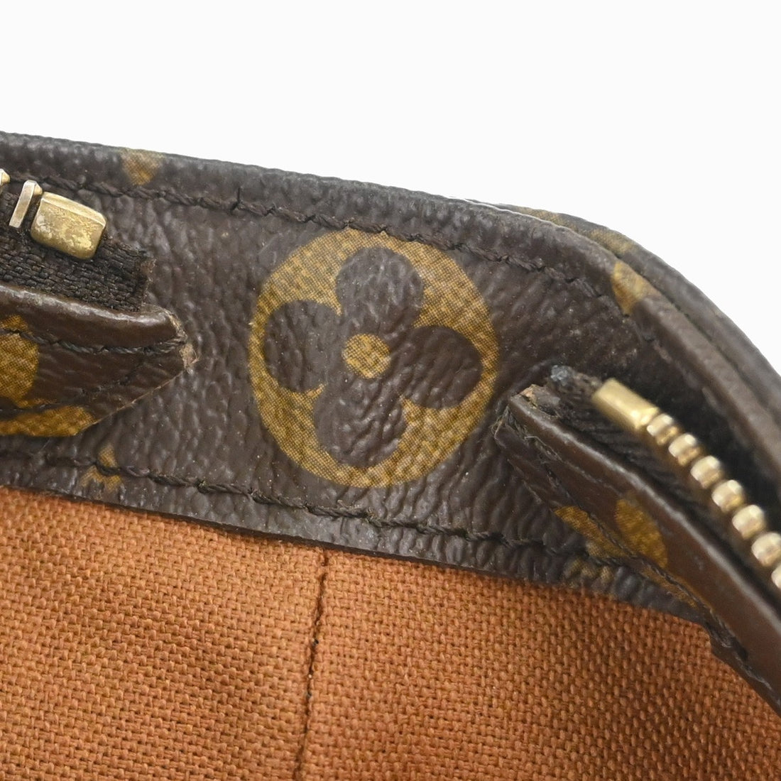 Louis Vuitton Cabas Piano in Tela Monogram Marrone Vintage