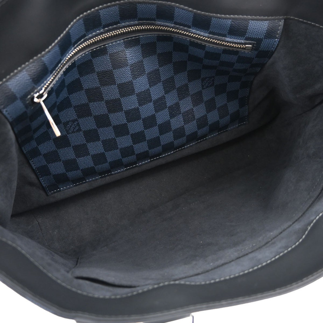 Louis Vuitton Cabas Voyage in Tela Damier Cobalt Blu Navy Vintage