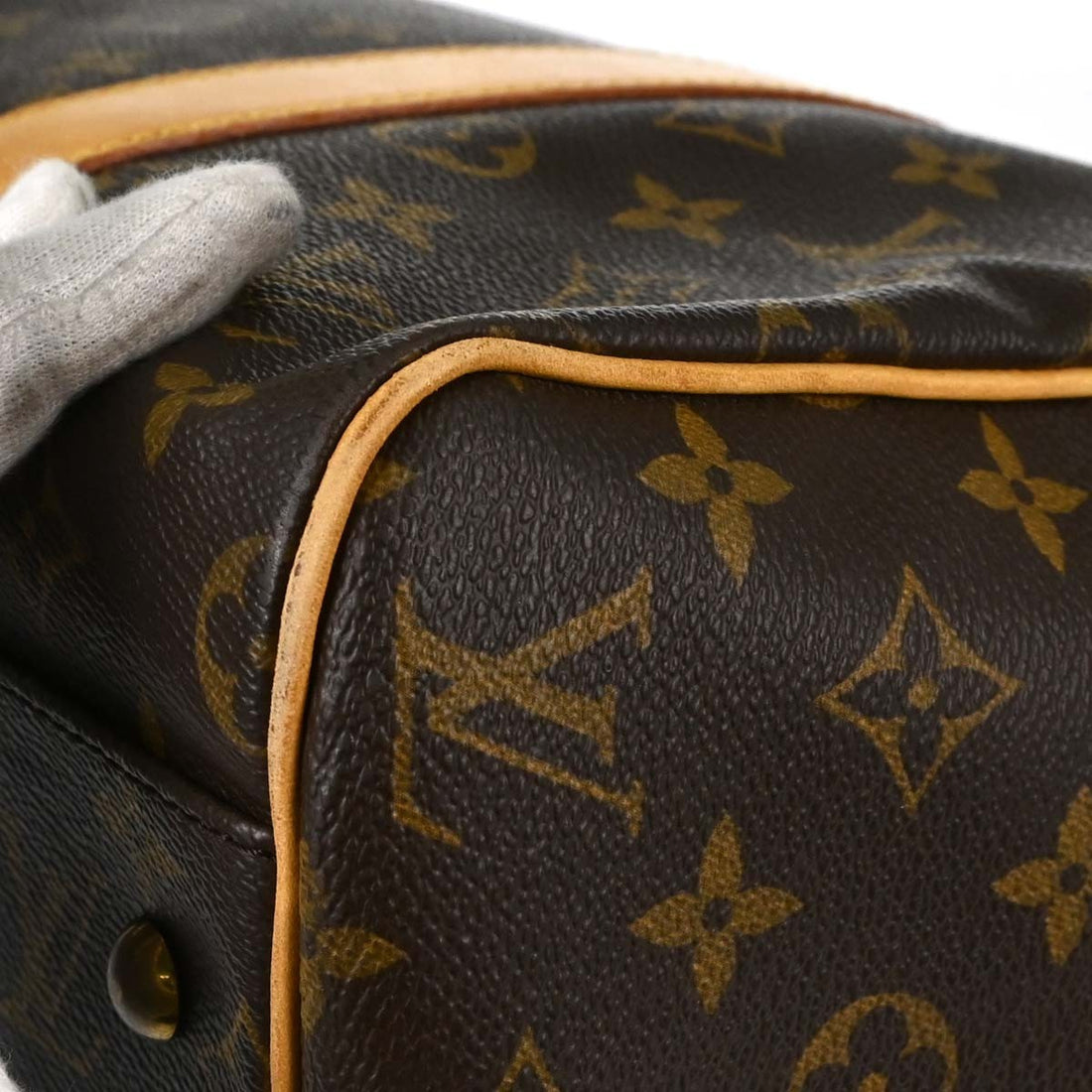 Louis Vuitton Carryall in Tela Monogram Marrone Vintage
