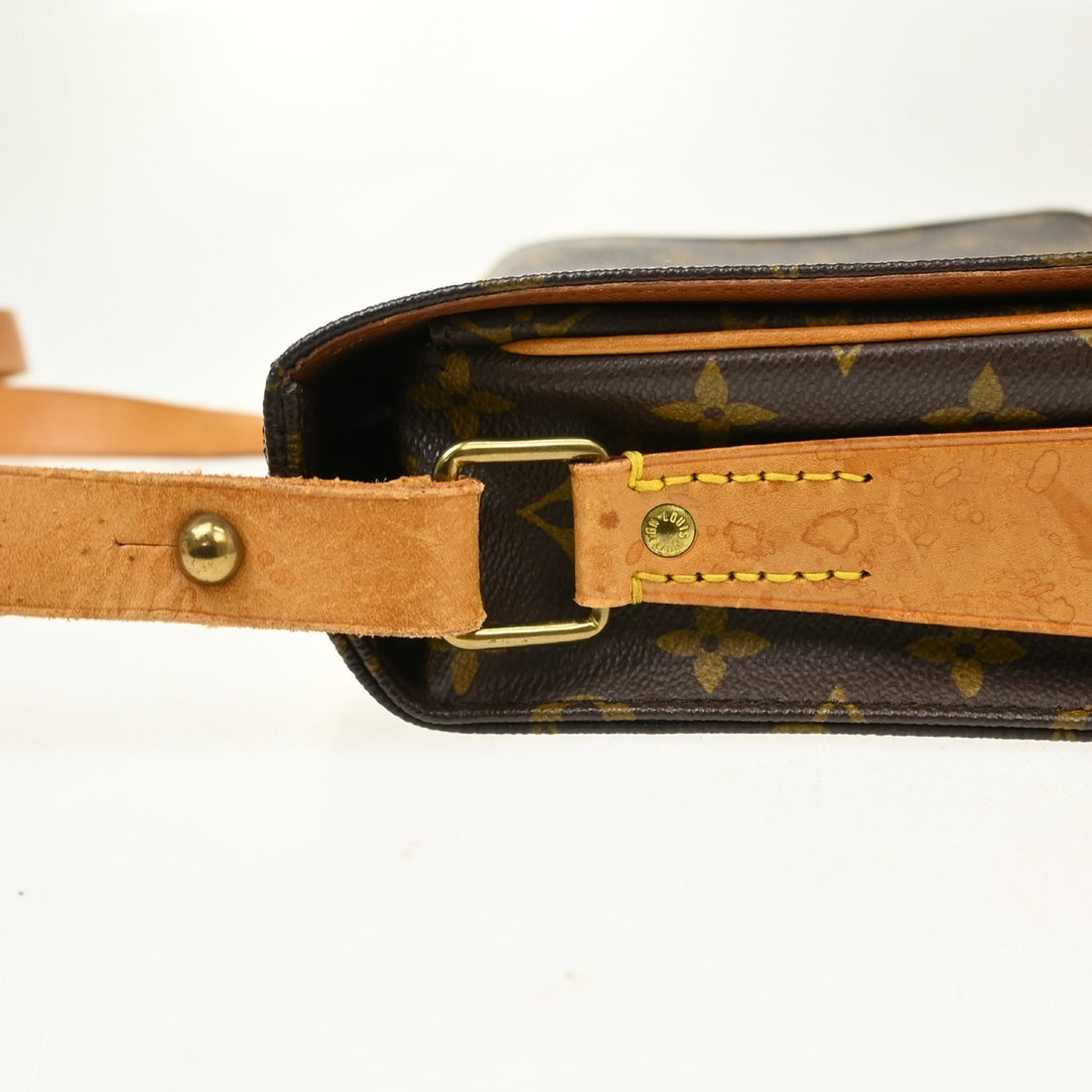 Louis Vuitton Cartouchière GM in Tela Monogram Vintage