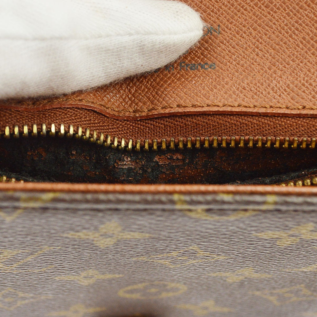Louis Vuitton Chantilly PM in Tela Monogram Marrone Vintage