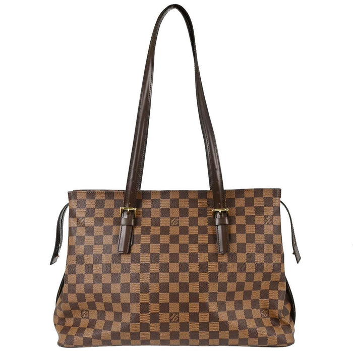 Louis Vuitton Chelsea in Tela Damier Ebène Marrone Vintage