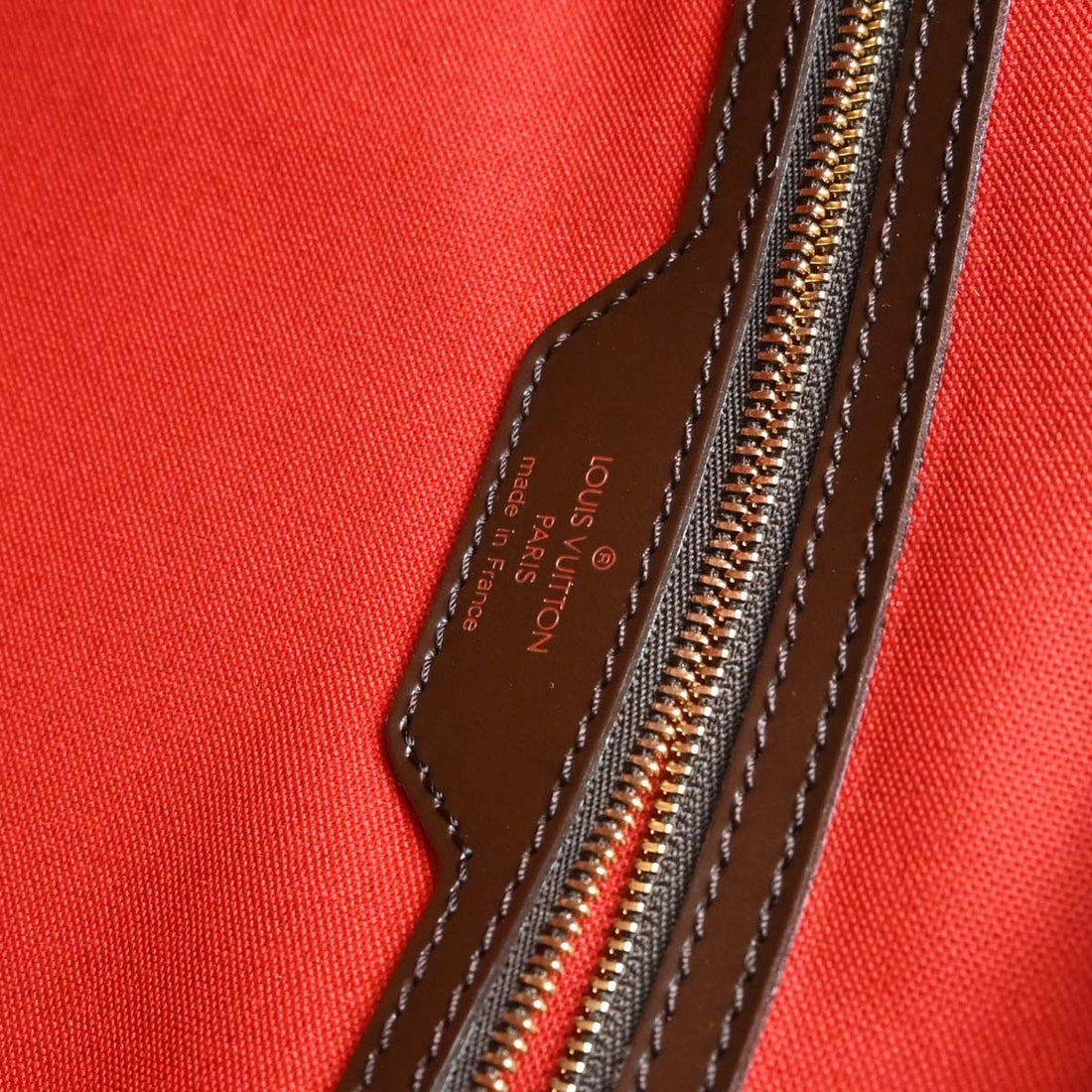 Louis Vuitton Chelsea in Tela Damier Ebène Marrone Vintage