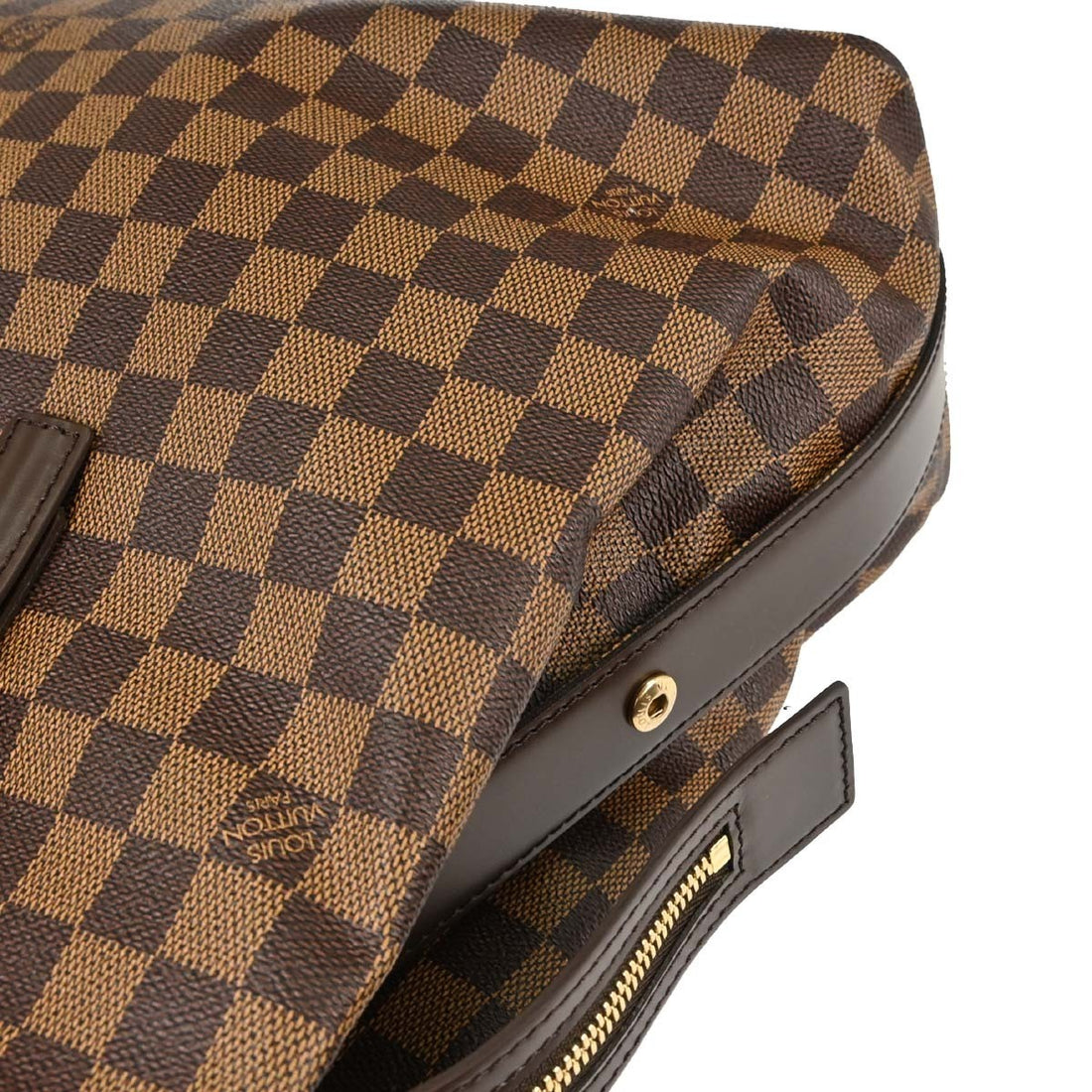 Louis Vuitton Chelsea in Tela Damier Ebène Marrone Vintage