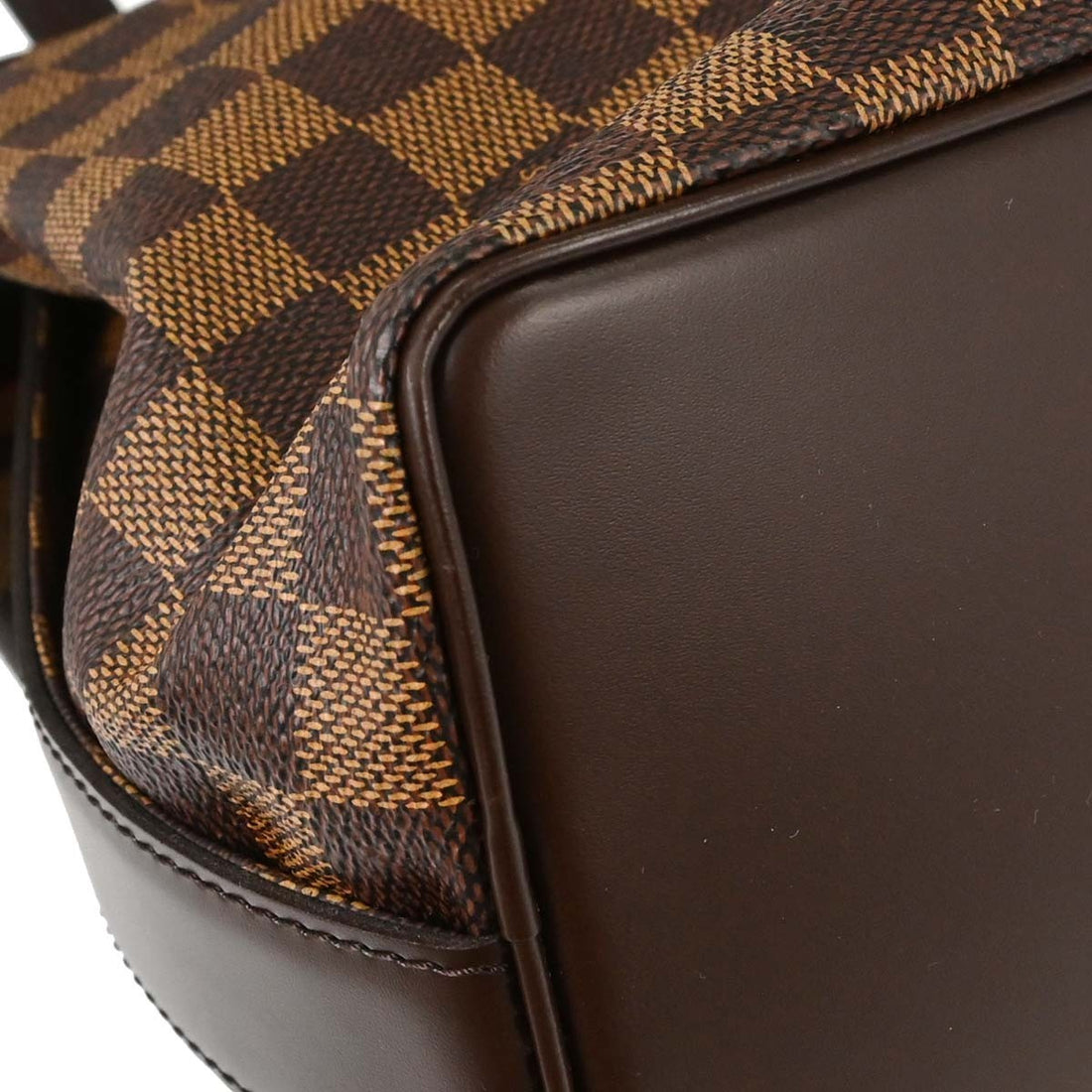 Louis Vuitton Chelsea in Tela Damier Ebène Marrone Vintage