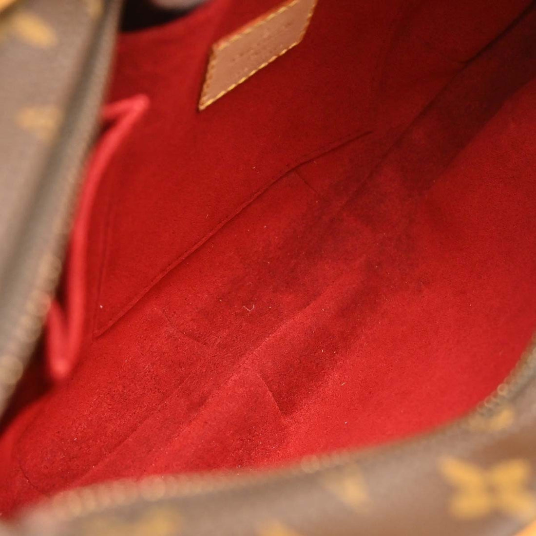 Louis Vuitton Croissant MM in Tela Monogram Marrone Vintage