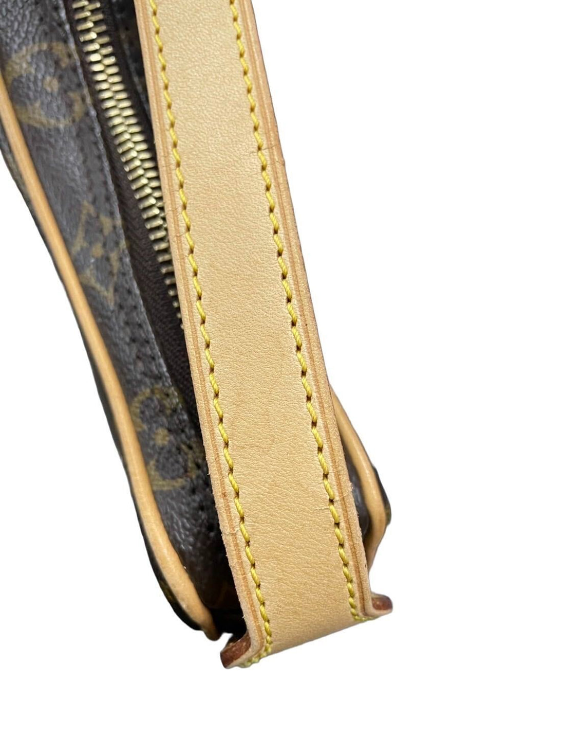Louis Vuitton Croissant PM in Tela Monogram Marrone Vintage