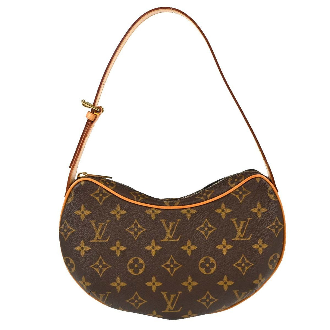 Louis Vuitton Croissant PM in Tela Monogram Marrone Vintage