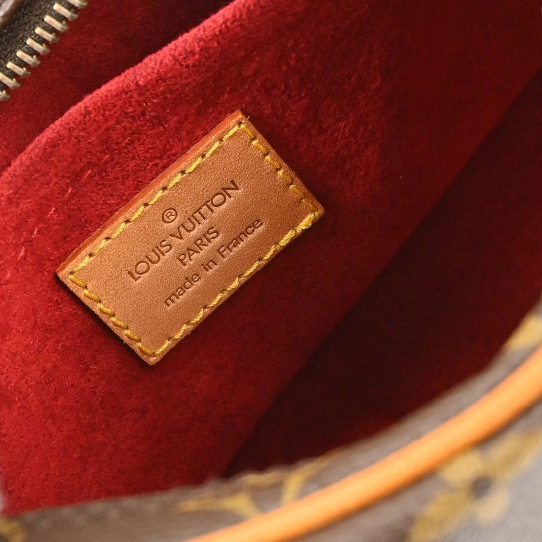 Louis Vuitton Croissant PM in Tela Monogram Marrone Vintage