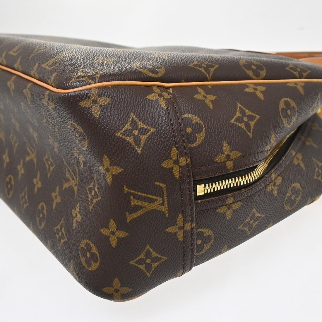 Louis Vuitton Deauville in Tela Monogram Marrone Vintage