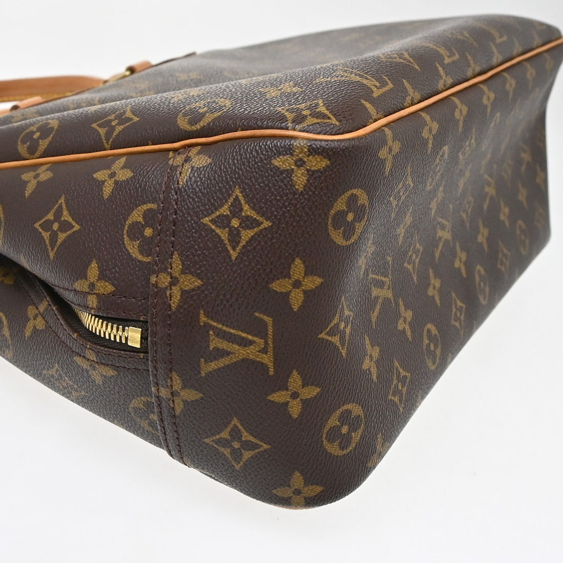 Louis Vuitton Deauville in Tela Monogram Marrone Vintage