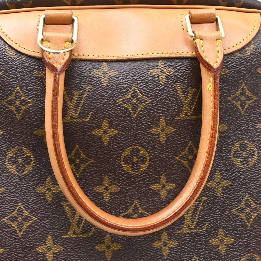 Louis Vuitton Deauville in Tela Monogram Marrone Vintage