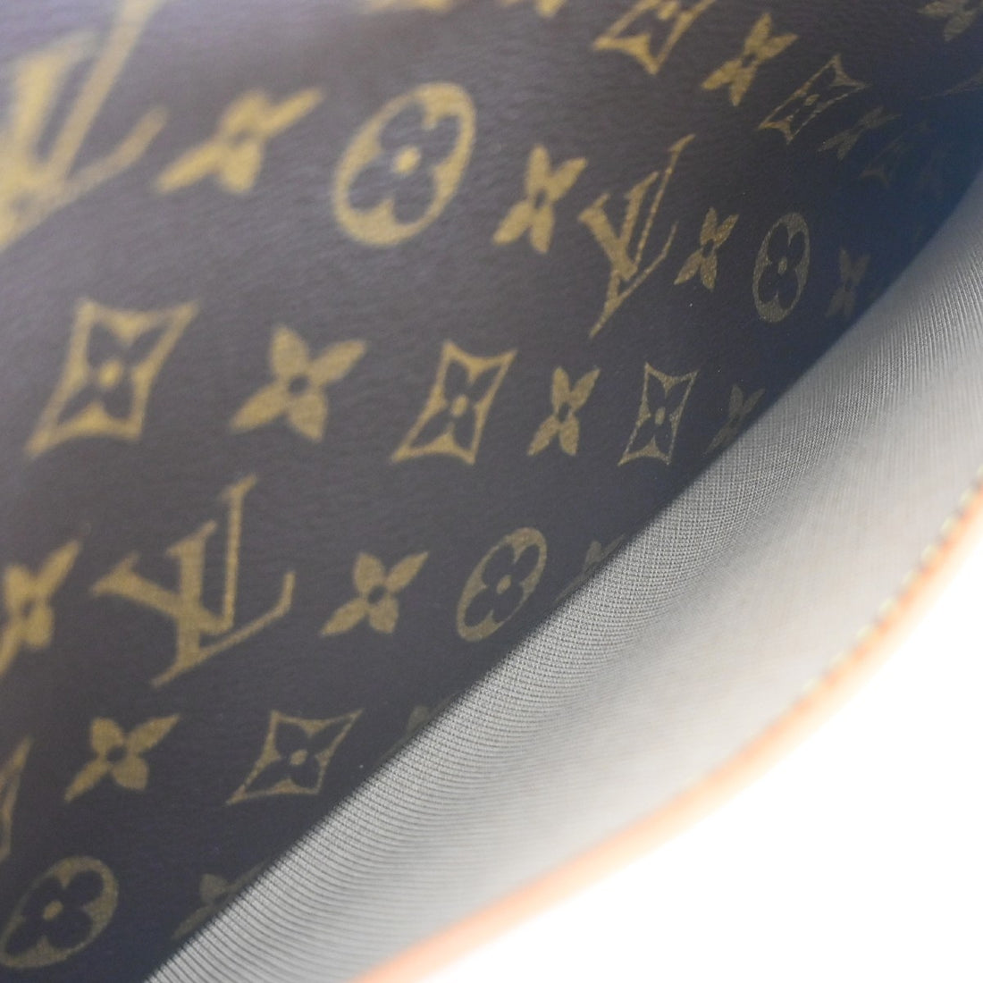 Louis Vuitton Deauville in Tela Monogram Marrone Vintage