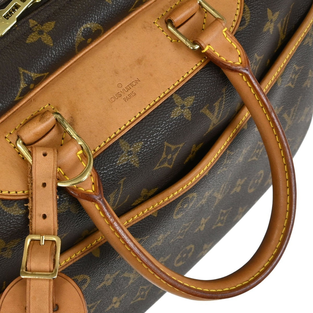 Louis Vuitton Deauville in Tela Monogram Marrone Vintage