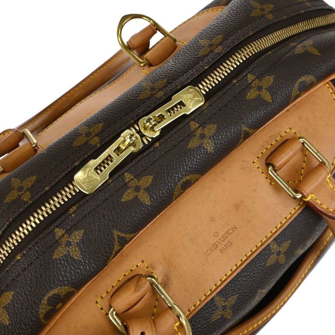 Louis Vuitton Deauville in Tela Monogram Marrone Vintage