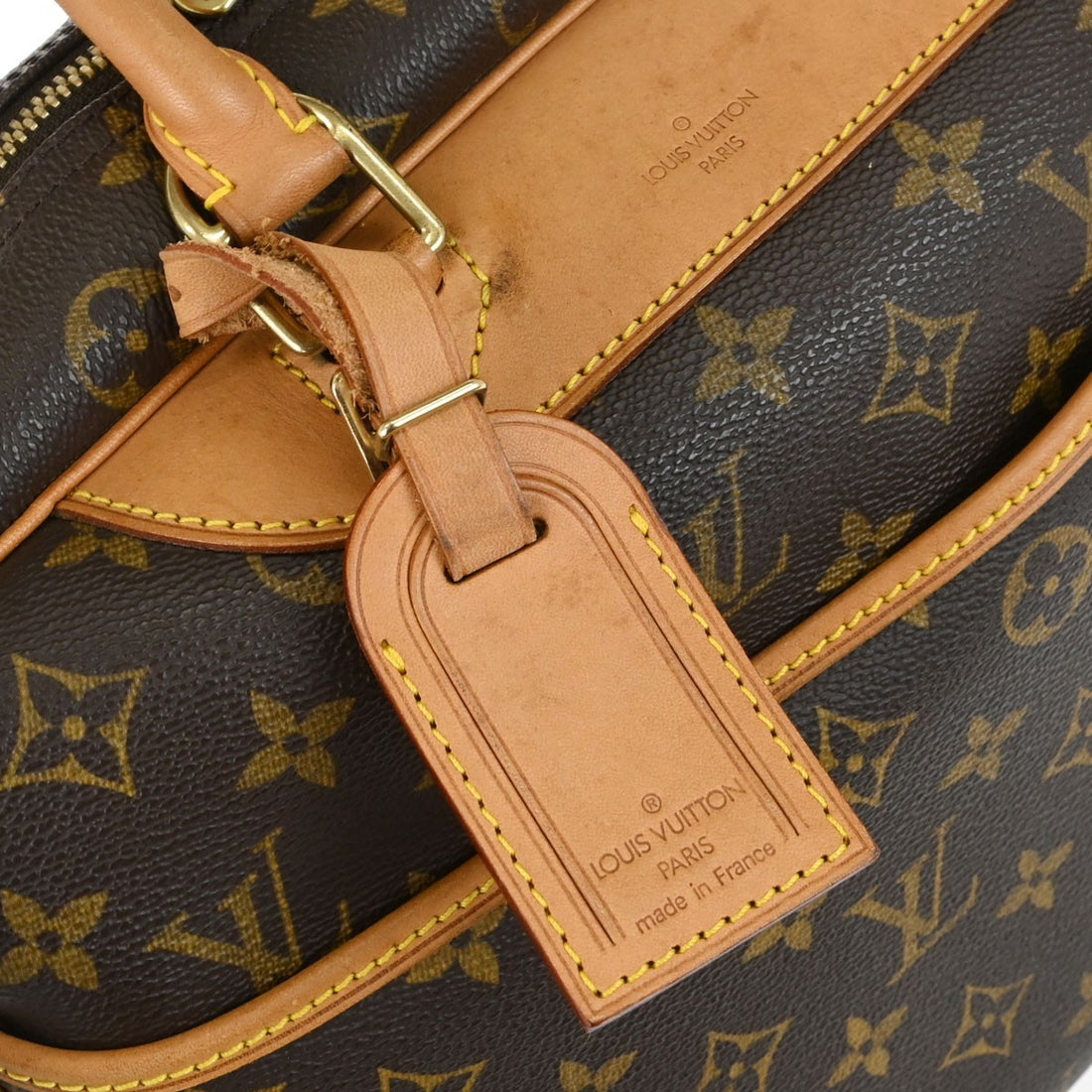 Louis Vuitton Deauville in Tela Monogram Marrone Vintage