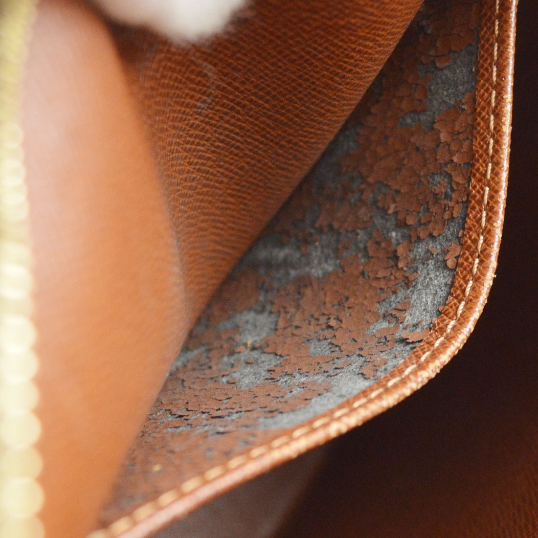 Louis Vuitton Drouot in Tela Monogram Marrone Vintage