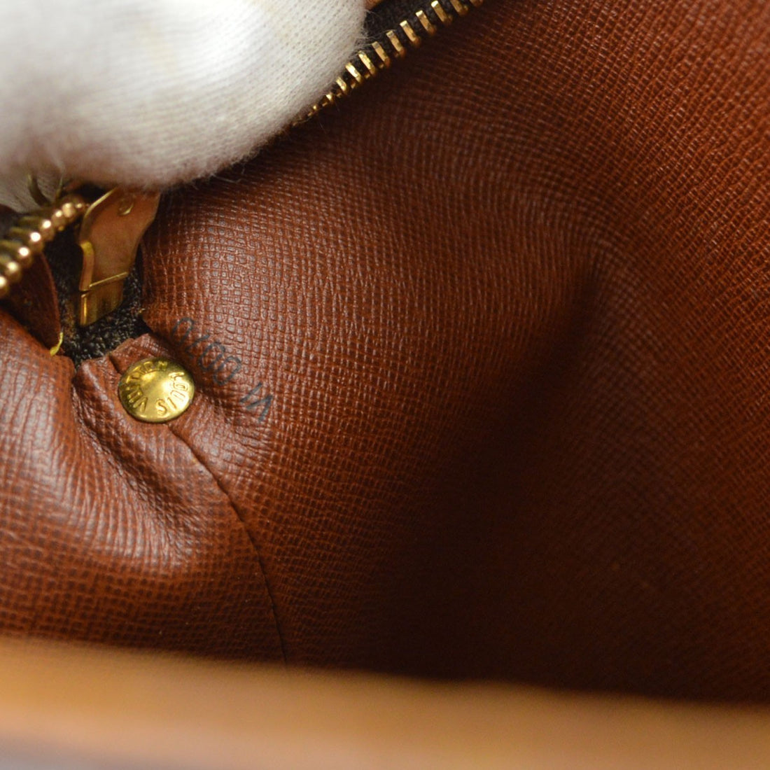 Louis Vuitton Drouot in Tela Monogram Marrone Vintage