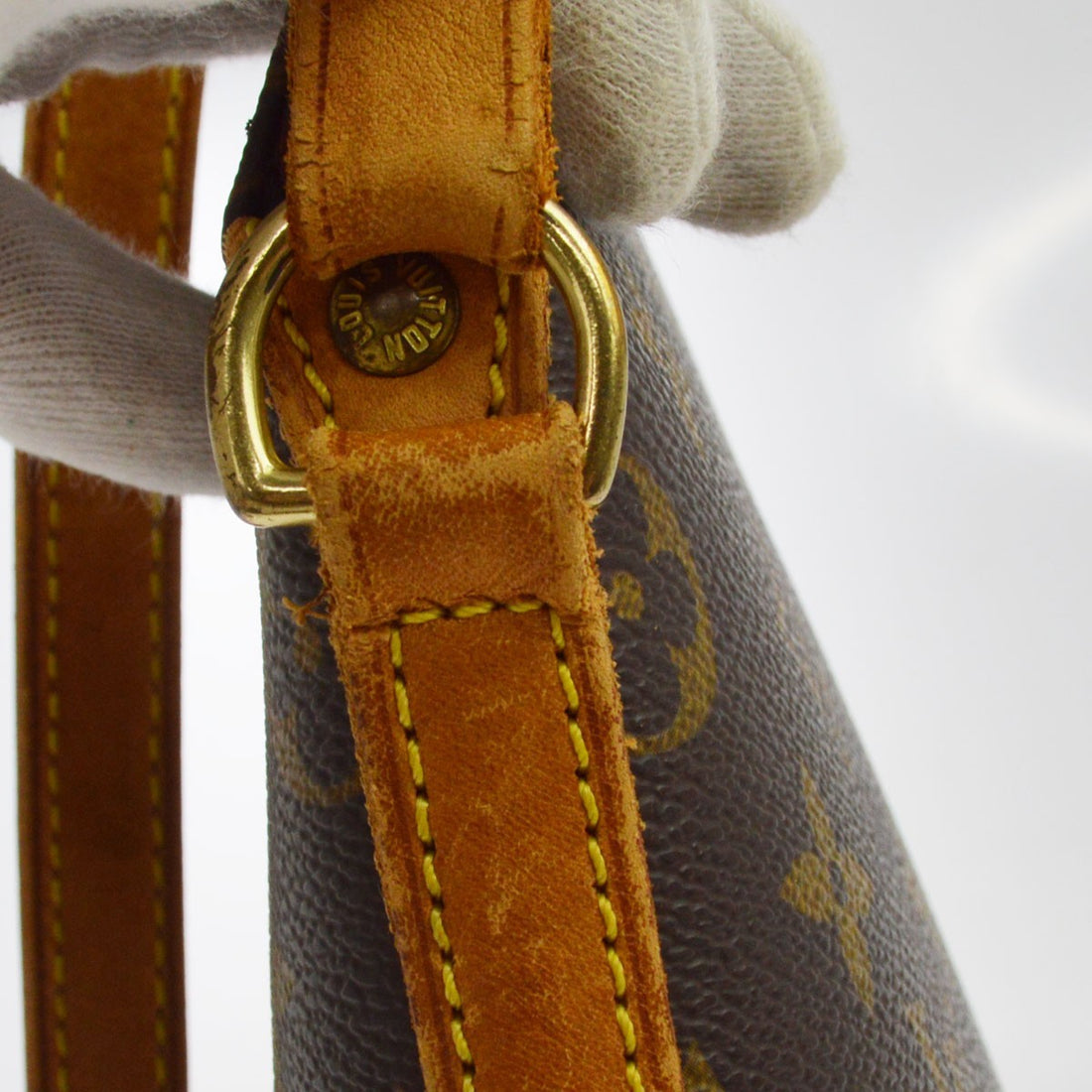 Louis Vuitton Drouot in Tela Monogram Marrone Vintage