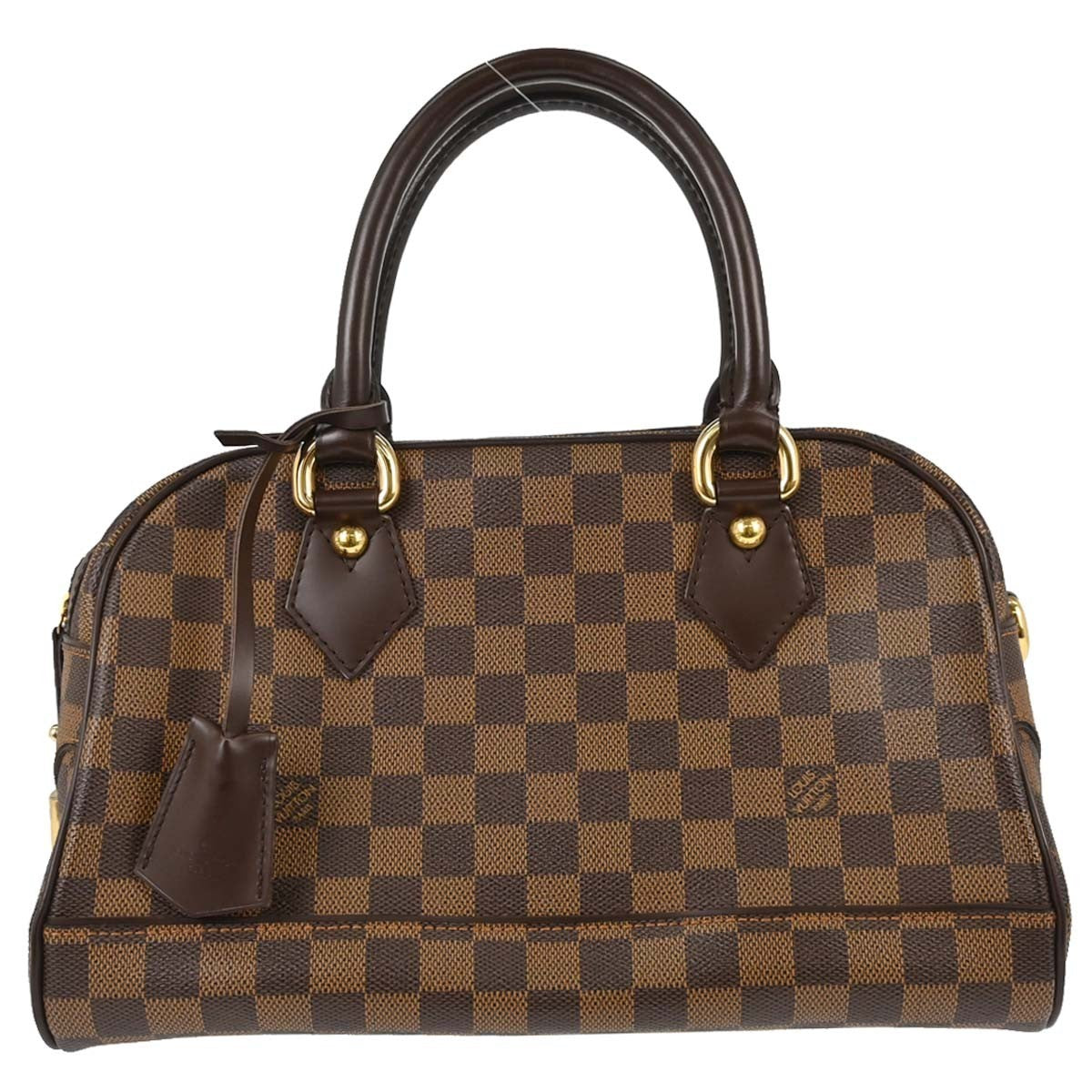 Louis Vuitton Duomo in Tela Damier Ebène Marrone Vintage