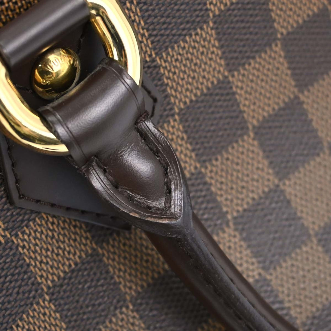 Louis Vuitton Duomo in Tela Damier Ebène Marrone Vintage