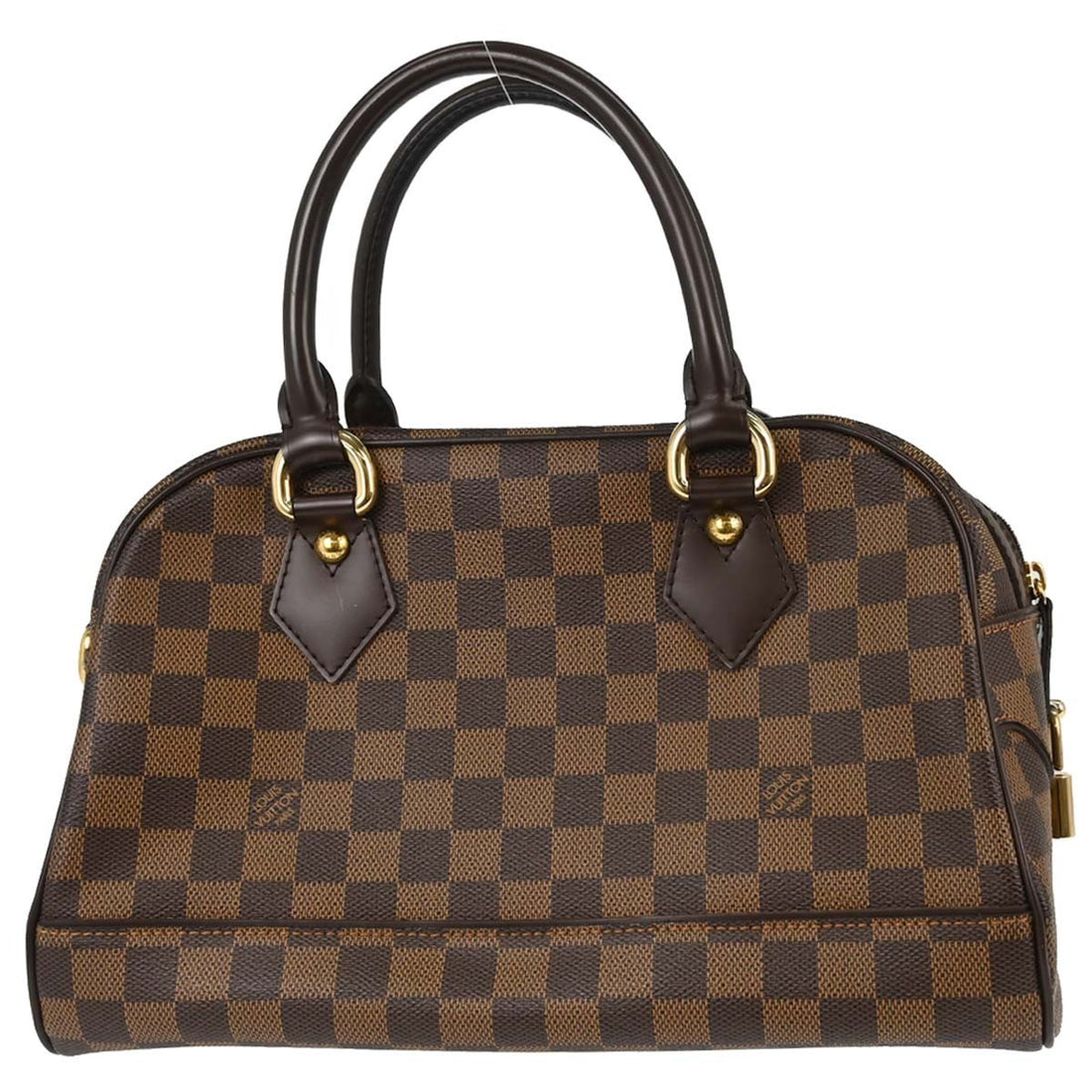 Louis Vuitton Duomo in Tela Damier Ebène Marrone Vintage