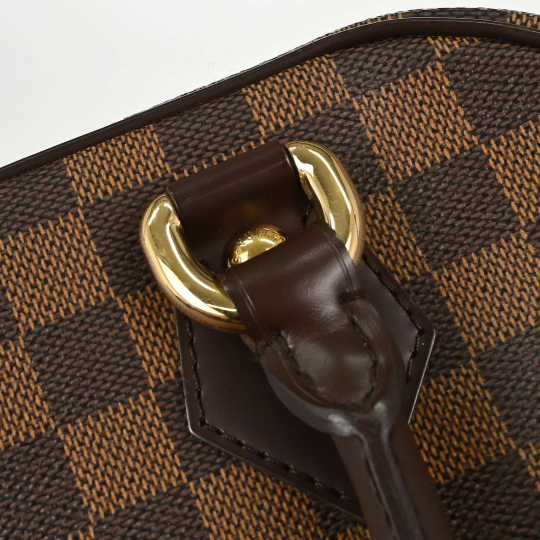 Louis Vuitton Duomo in Tela Damier Ebène Marrone Vintage
