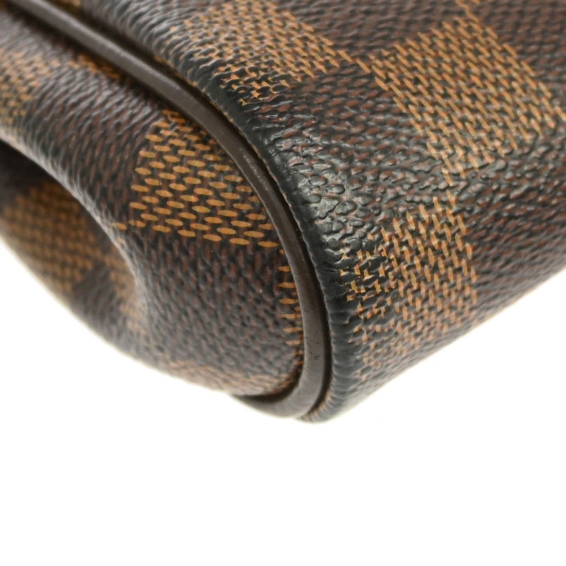 Louis Vuitton Eva 2way con Catena in Tela Damier Ebene Vintage