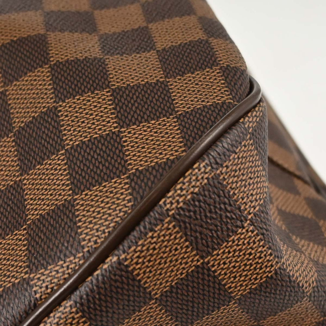 Louis Vuitton Evora MM in Tela Damier Ebène Marrone Vintage
