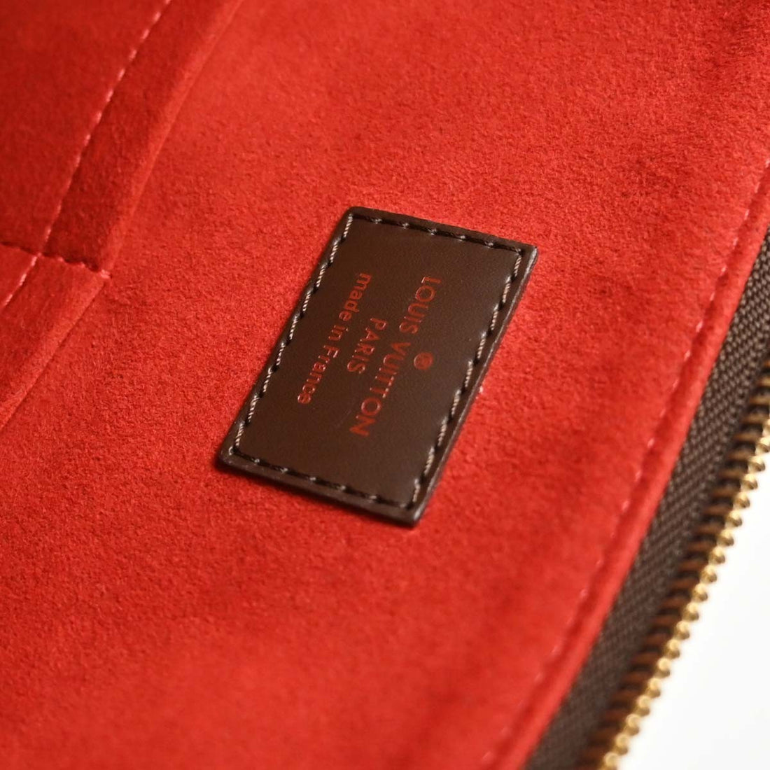 Louis Vuitton Evora MM in Tela Damier Ebène Marrone Vintage